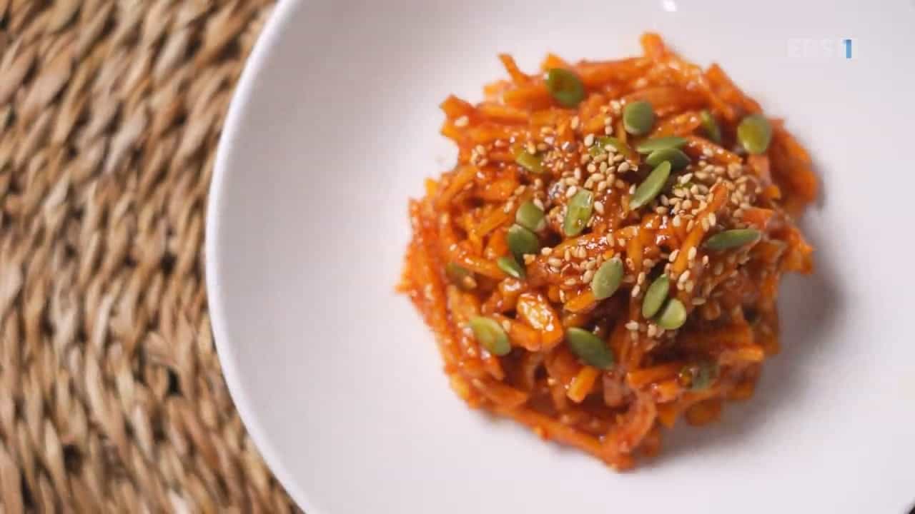 최고의요리비결 임미자 진미채볶음 진미채비빔면 레시피 - Recipe-Kr