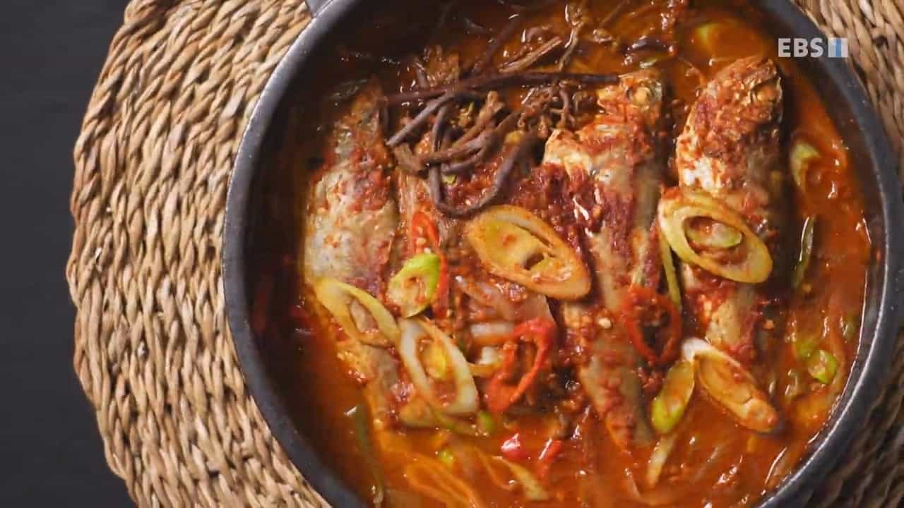 고사리조기찌개 레시피