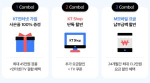 KT 알뜰폰 인터넷 TV 결합 할인