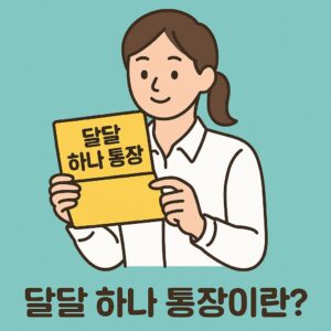 달달하나통장이란
