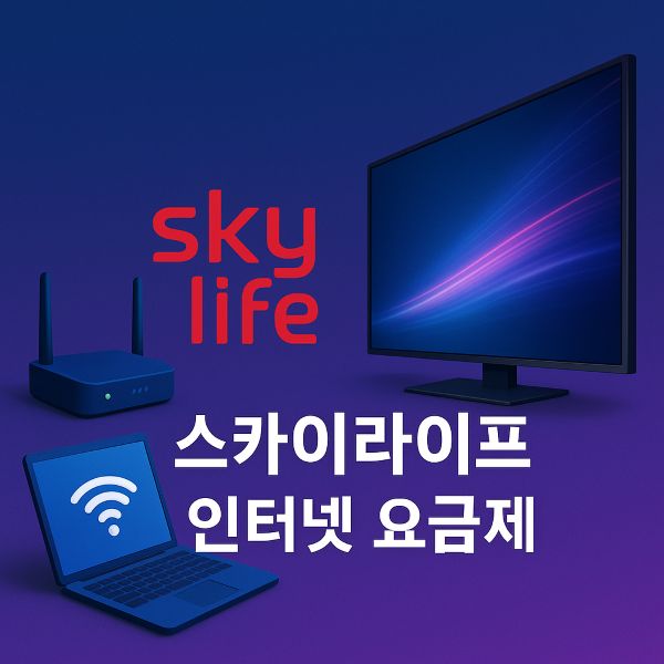 kt 스카이라이프 인터넷 요금제 추천 및 기가 와이파이 임대료 등 혜택 총정리