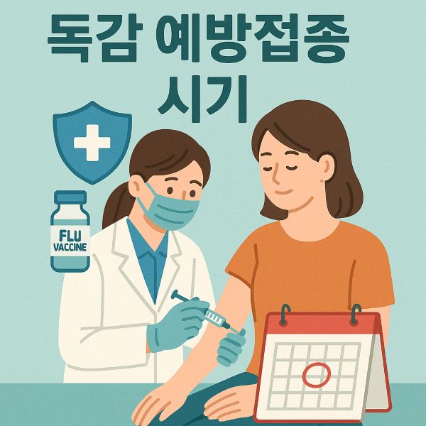 독감 예방접종 시기