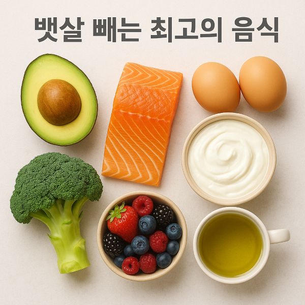 뱃살 빼는 최고의 음식 7가지