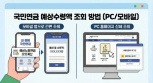 국민연금 예상수령액