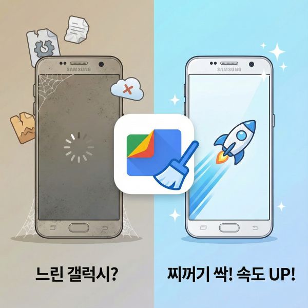 갤럭시 느려졌을 때 '이 앱' 다운로드해서 찌꺼기 싹 지우세요