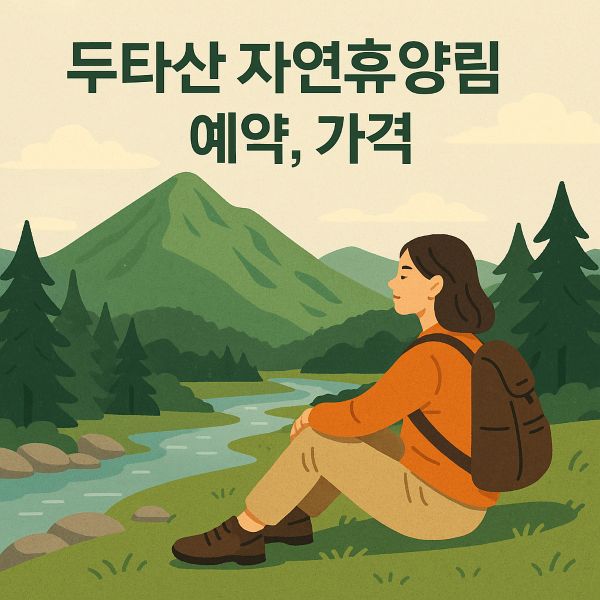 두타산 자연휴양림 예약, 가격, 할인, 위약금 등 총정리